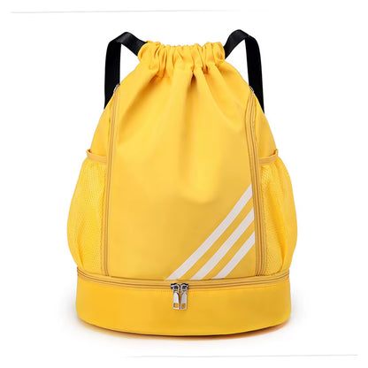 Outdoor Sports Balls Backpack Drawstring Bag Oxford Cloth Basketball Football Organizing Bag Large Capacity Storage Bag