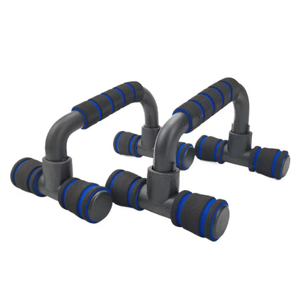 2Pcs Non-Slip Push-Up H-Shaped Support Bar Stand Home Fitness Gym Handles Pushup Bars Exercise Arm Chest Muscle Training Bracket