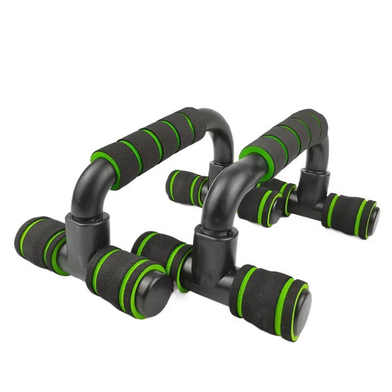 2Pcs Non-Slip Push-Up H-Shaped Support Bar Stand Home Fitness Gym Handles Pushup Bars Exercise Arm Chest Muscle Training Bracket